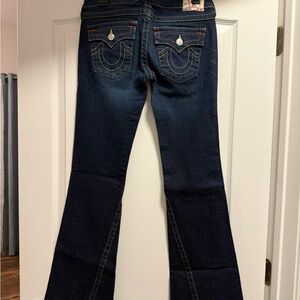 True Religion Dark Blue Flare Jeans